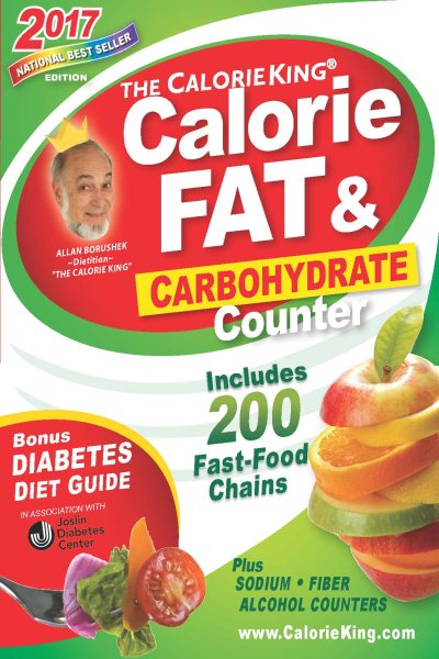 The CalorieKing Calorie, Fat & Carbohydrate Counter 2017: Pocket-Size Edition cover