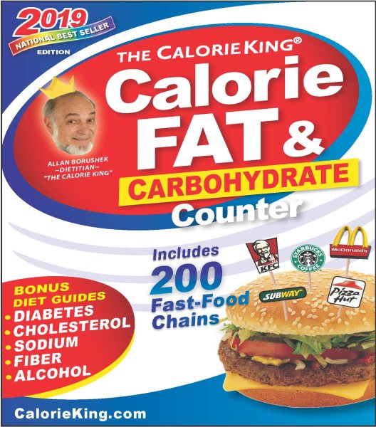 CalorieKing 2019 Calorie, Fat & Carbohydrate Counter cover