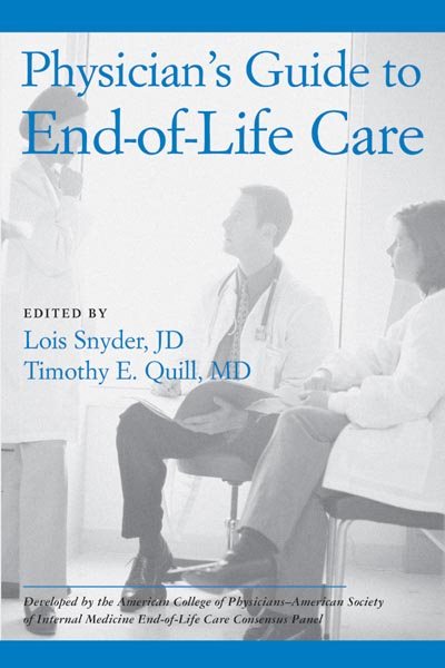 Physician's Guide to End-of-life-care cover