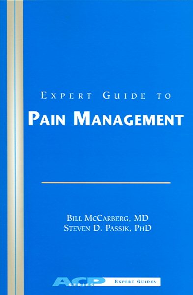 Expert Guide To Pain Management cover