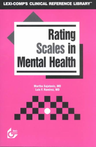 Rating Scales in Mental Health cover
