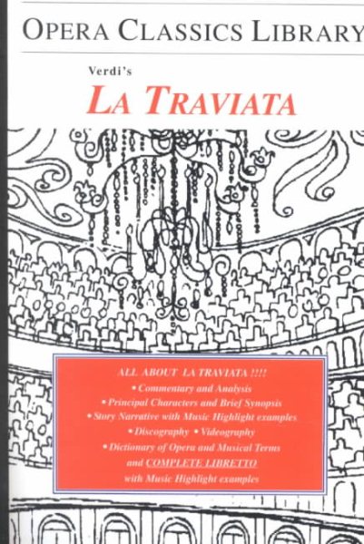 Verdi's LA TRAVIATA: Opera Classics Library Series cover