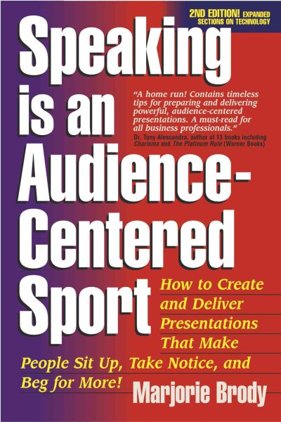 Speaking is an Audience-Centered Sport, Second Edition cover