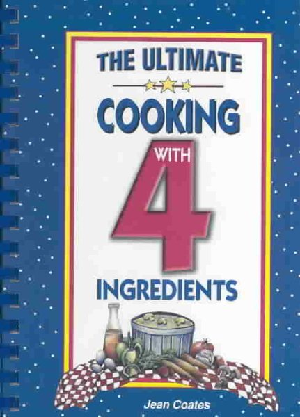 The Ultimate Cooking With 4 Ingredients cover