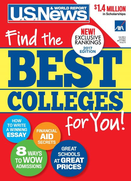 Best Colleges 2017: Find the Best Colleges for You! cover