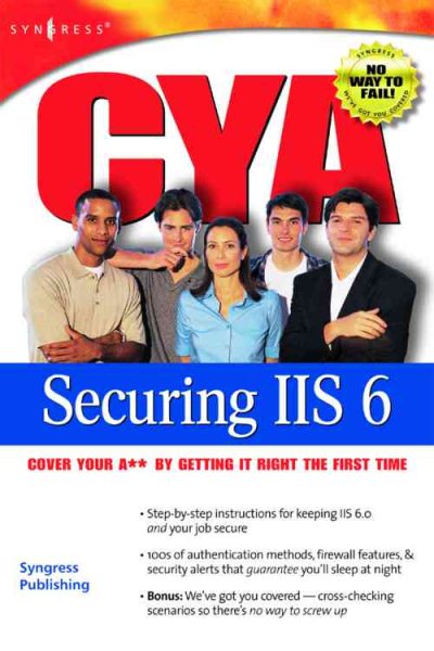CYA Securing IIS 6.0 cover