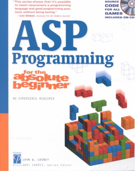 ASP Programming for the Absolute Beginner cover