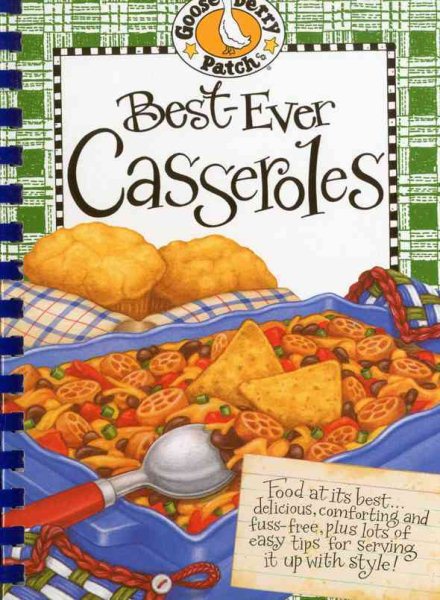 Best-Ever Casseroles Cookbook (Gooseberry Patch) cover