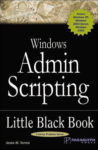 Windows Admin Scripting Little Black Book, Second Edition cover