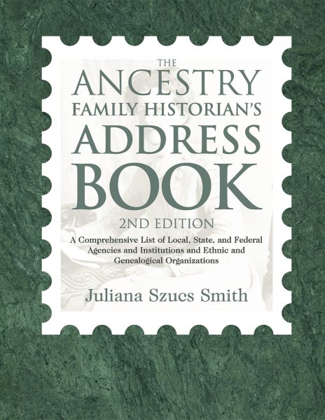 The Ancestry Family Historian's Address Book (2nd Edition) cover