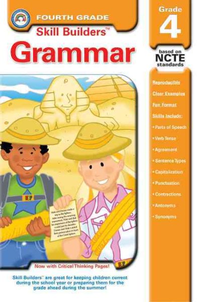 Grammar, Grade 4 (Skillbuilders) cover