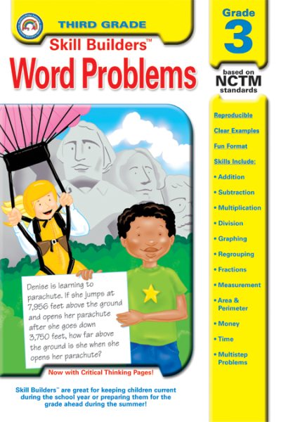 Word Problems, Grade 3 (Skill Builders™) cover