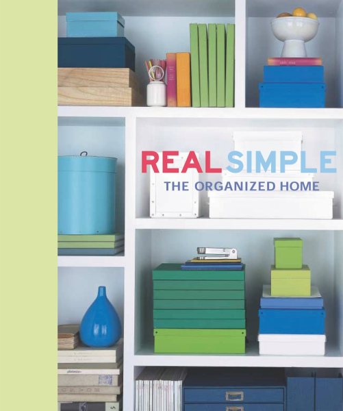 Real Simple: The Organized Home cover