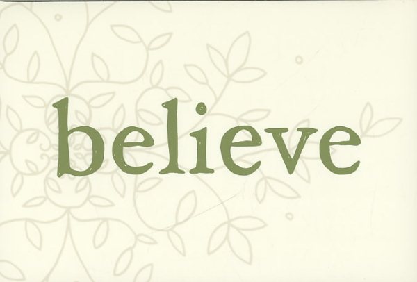Believe: A gift to celebrate new beginnings cover