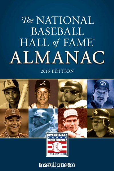 2016 National Baseball Hall of Fame Almanac (1) cover