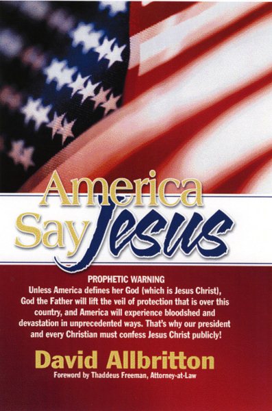 America Say Jesus cover