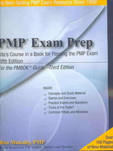 PMP Exam Prep, Fifth Edition: Rita's Course in a Book for Passing the PMP Exam cover