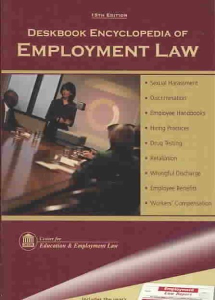 Deskbook Encyclopedia of Employment Law cover
