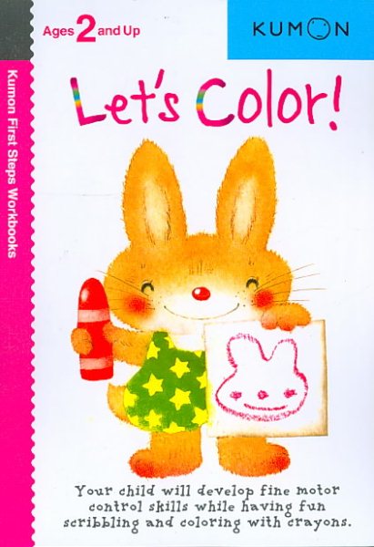 Let's Color!  (Kumon First Step Workbooks) cover