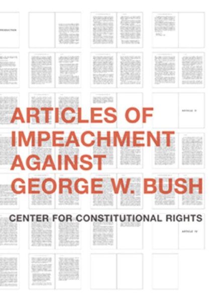 Articles of Impeachment Against George W. Bush cover