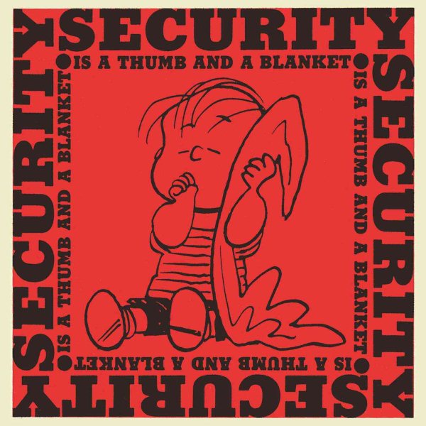 Security is a Thumb and a Blanket (Peanuts) cover