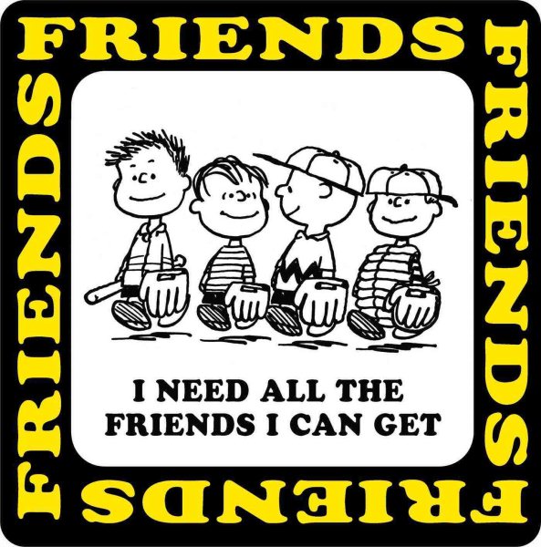 I Need All The Friends I Can Get (Peanuts) cover