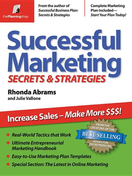 Successful Marketing: Secrets & Strategies cover