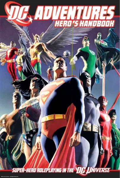 DC Adventures RPG Heros Handbook: Super-Hero Roleplaying in the DC Universe cover