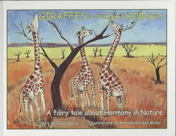 Giraffes in the Savannah cover