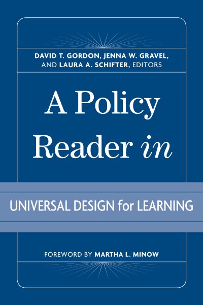 A Policy Reader in Universal Design for Learning cover