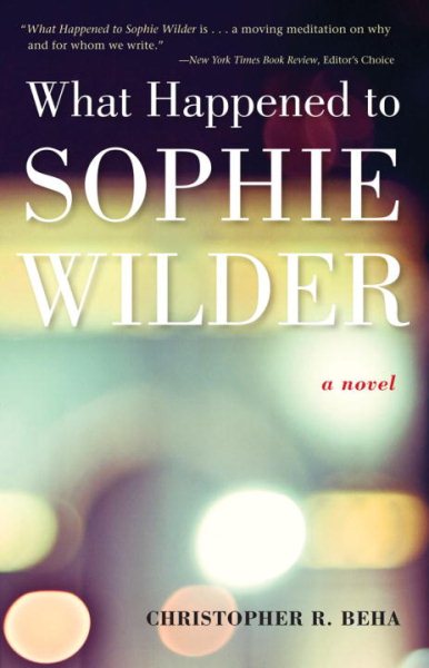 What Happened to Sophie Wilder cover