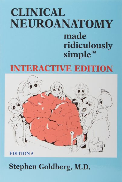 Clinical Neuroanatomy Made Ridiculously Simple cover