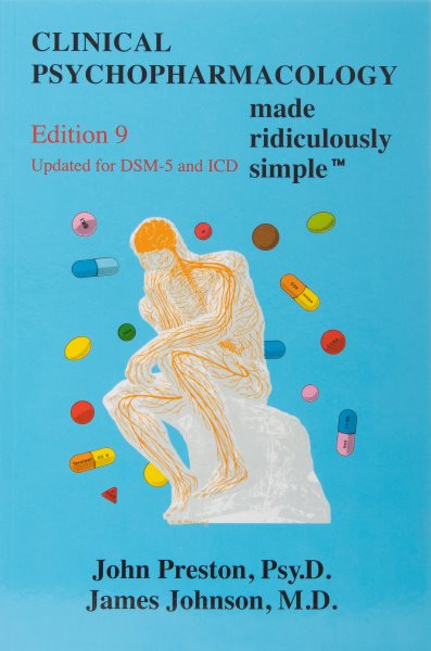 Clinical Psychopharmacology Made Ridiculously Simple cover