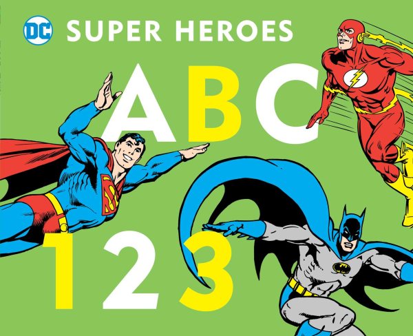 DC Super Heroes ABC 123 cover