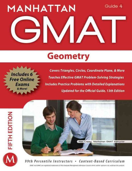 Geometry GMAT Strategy Guide (Manhattan GMAT Instructional Guide 4) cover