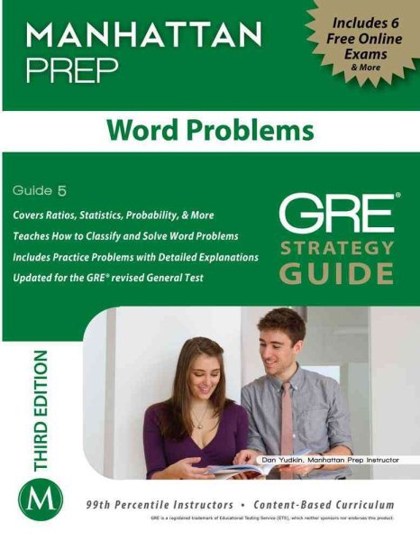 Word Problems GRE Strategy Guide, 3rd Edition (Manhattan Prep Strategy Guides) cover