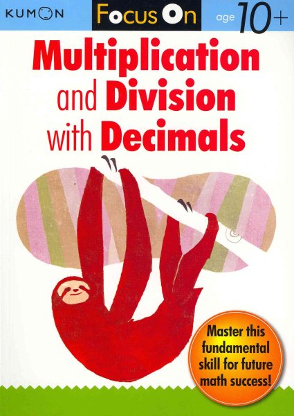 Focus On Multiplication and Division with Decimals cover
