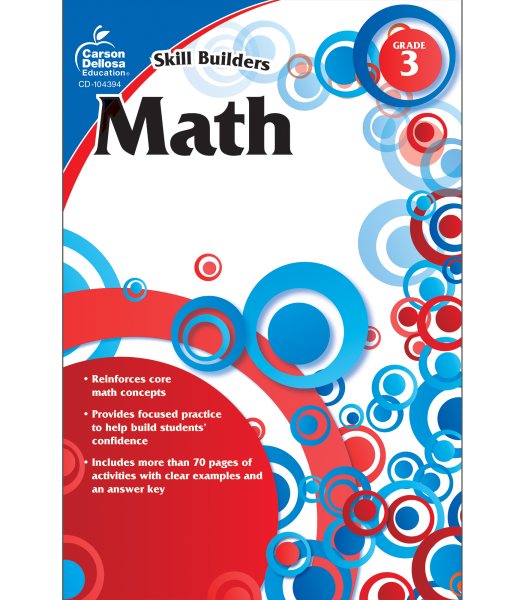 Math, Grade 3 (Skill Builders) cover