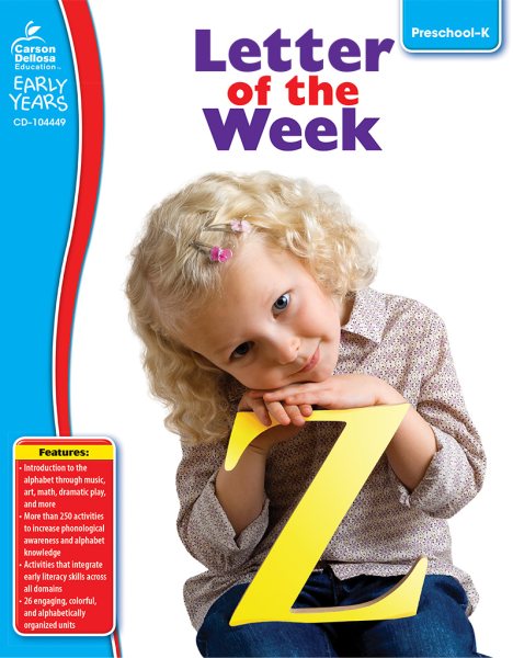 Letter of the Week, Grades Preschool - K (Early Years) cover
