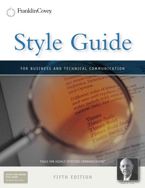 Style Guide cover