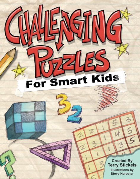 Challenging Puzzles for Smart Kids cover