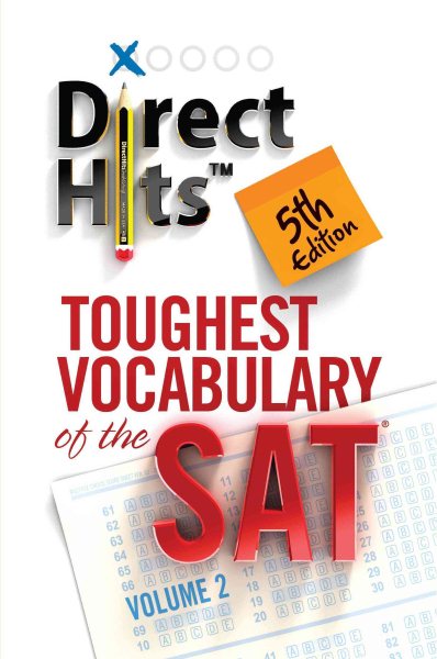 Direct Hits Toughest Vocabulary of the SAT 5th Edition (Volume 2) cover