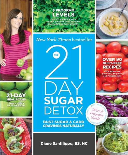 The 21-Day Sugar Detox: Bust Sugar & Carb Cravings Naturally cover