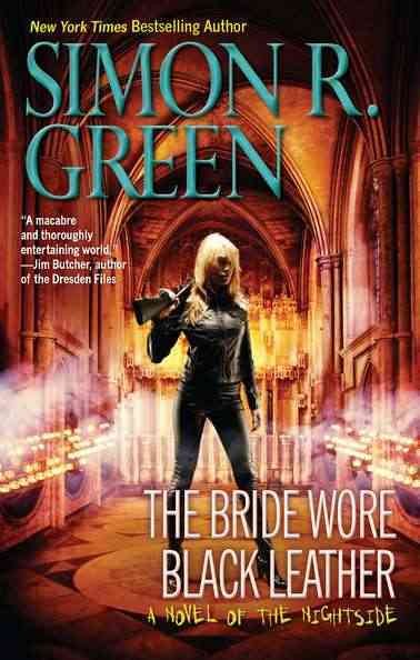 The Bride Wore Black Leather (Nightside) cover