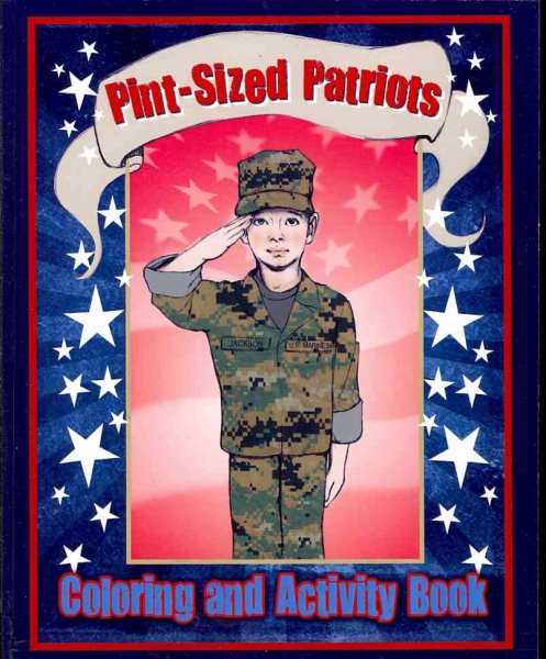 PINT-SIZED PATRIOTS: Coloring & Activity Book cover