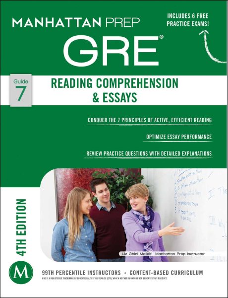 GRE Reading Comprehension & Essays (Manhattan Prep GRE Strategy Guides) cover