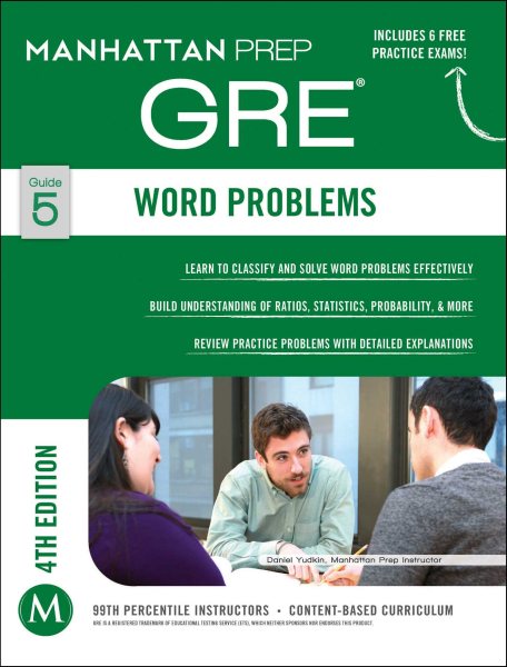 GRE Word Problems (Manhattan Prep GRE Strategy Guides) cover