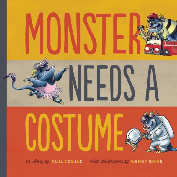 Monster Needs a Costume (Monster & Me) cover