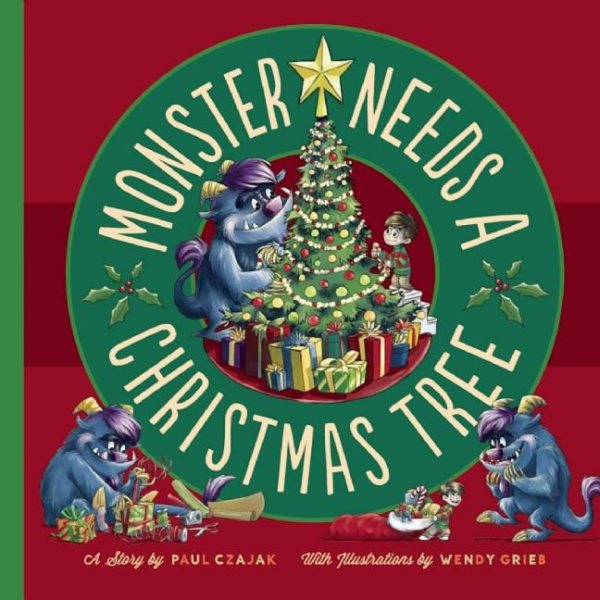 Monster Needs a Christmas Tree (Monster & Me) cover