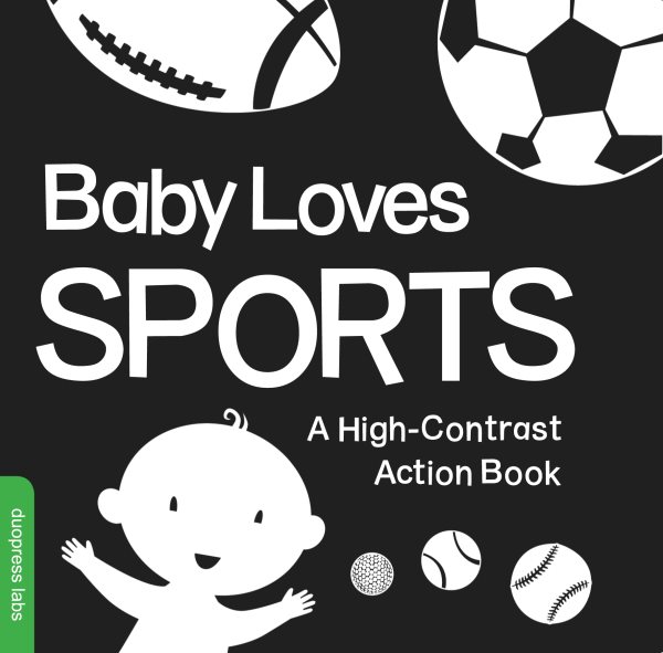 Baby Loves Sports (High-Contrast Books) cover